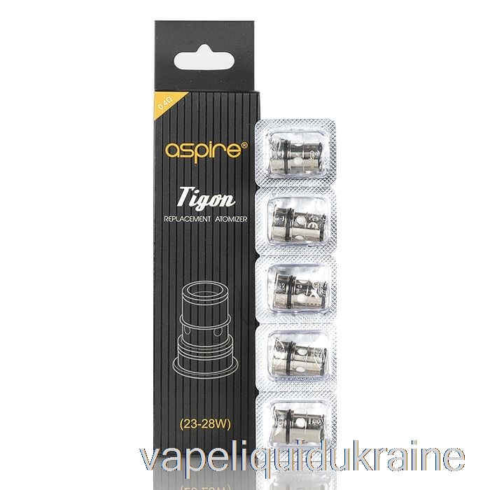 Vape Liquid Ukraine Aspire Tigon Replacement Coils 0.4ohm Tigon Coils